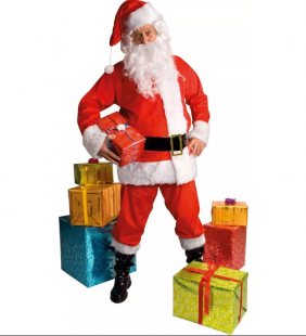  Suit Santa Claus Deluxe (m/l) in Salwa